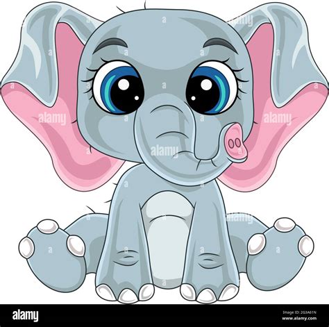 elephant cute cartoon|cute elephant cartoon depositphotos.